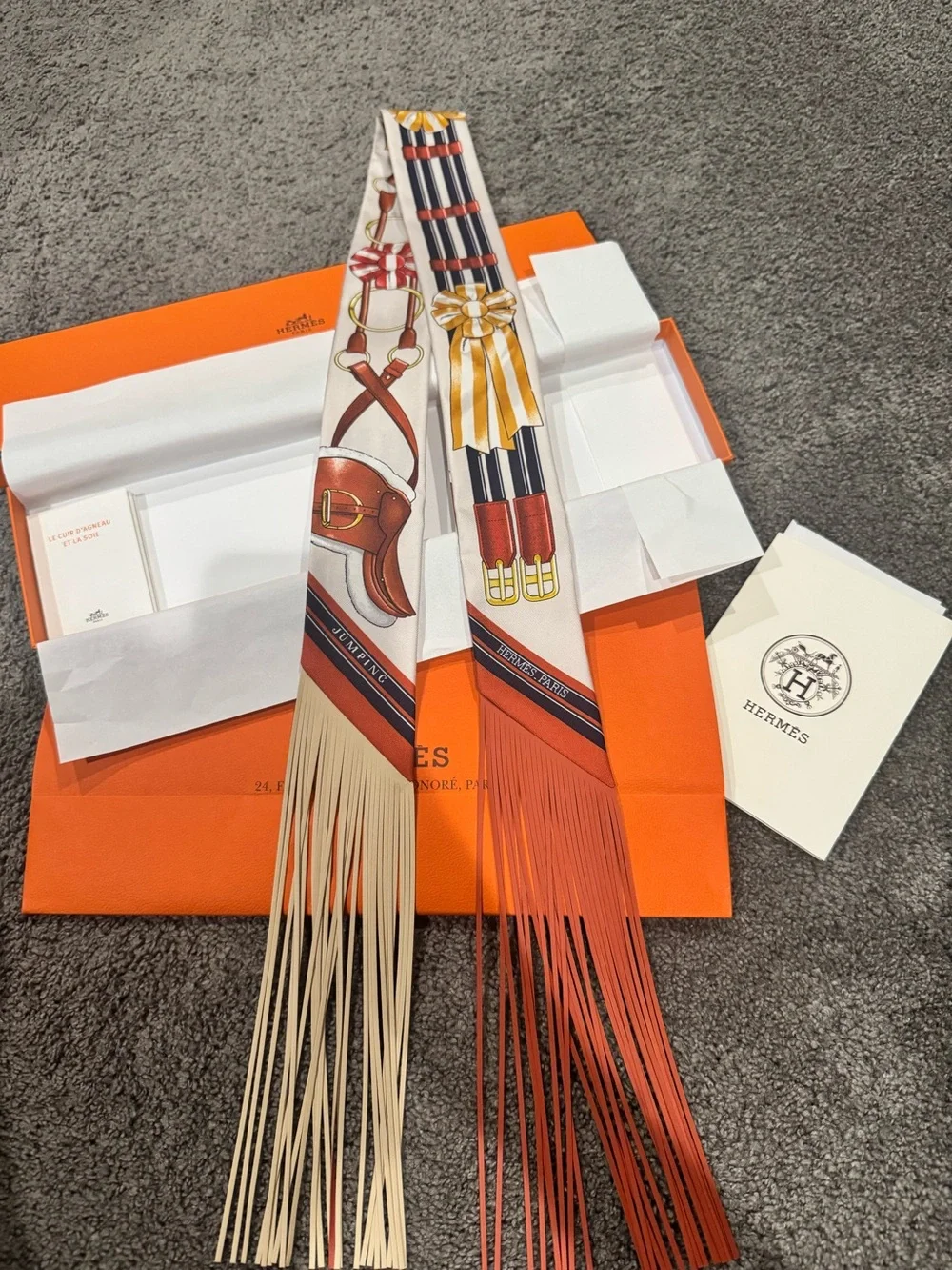 Hermes Jumping scarf